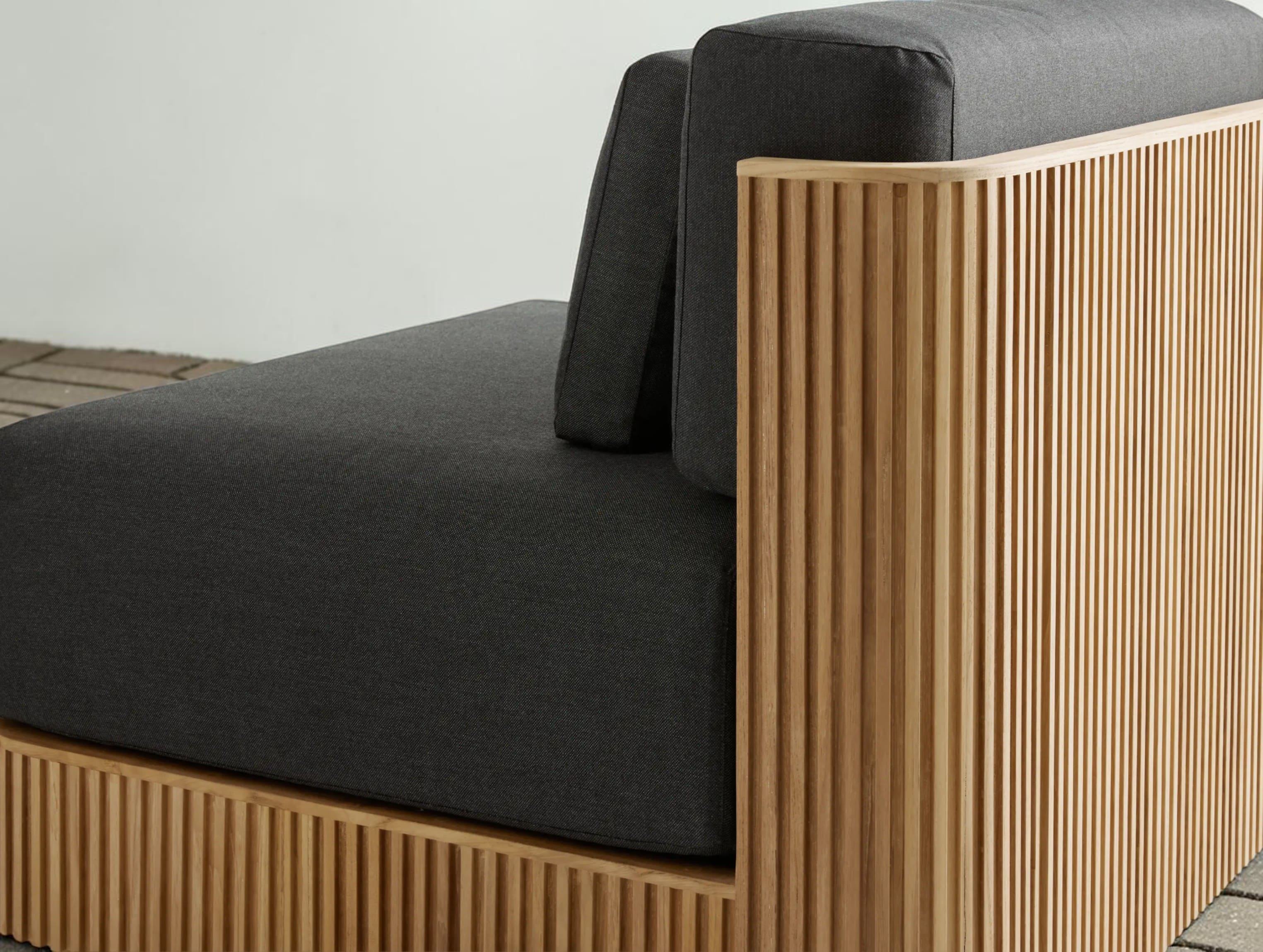 Rolphin Outdoor Teak Lounge Chair