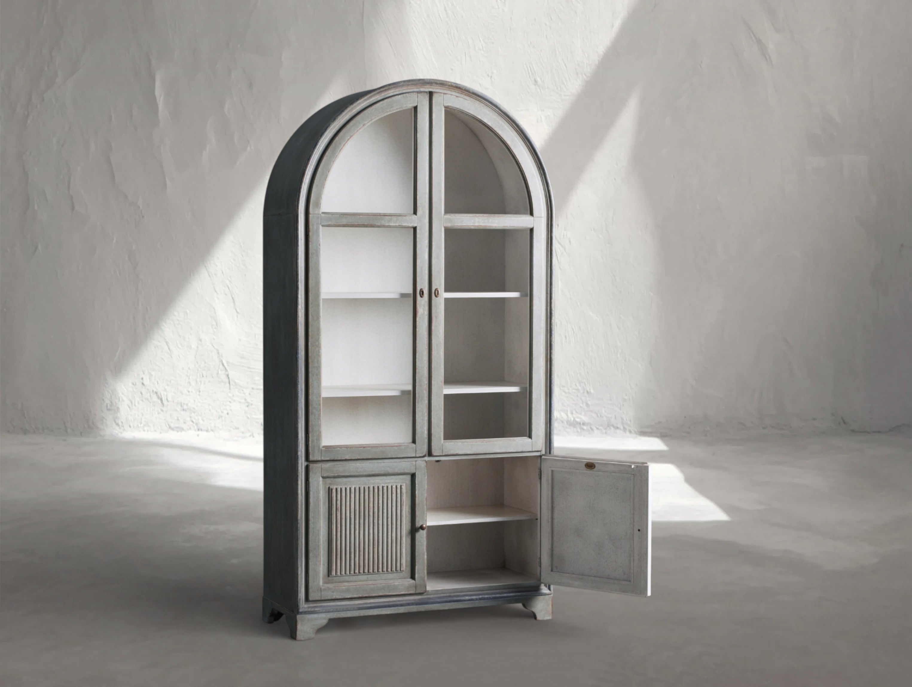 Valmere Arch Display Cabinet